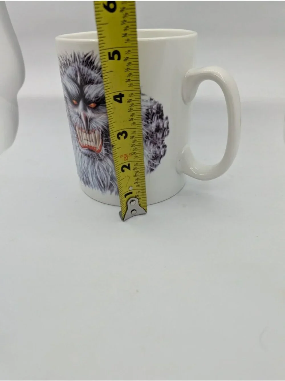 Mug Busch Gardens Williamsburg Alpengeist Roller Coaster Abominable Snow monster